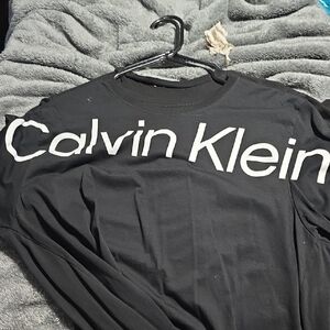 Calvin Klein Black Long Sleeve Tee